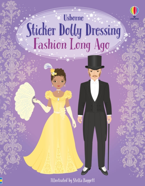 Sticker Dolly Dressing Fashion Long Ago By Louie Stowell