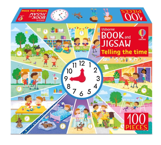 Usborne Book & Jigsaw Telling The Time