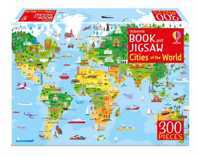 Book And Jigsaw Cities Of The World