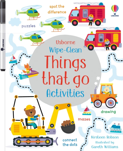 Things That Go Activities