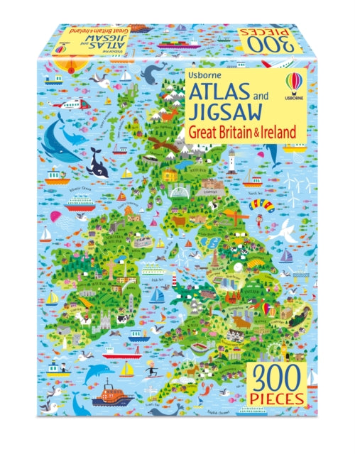 Atlas Jigsaw Great Britain Ireland