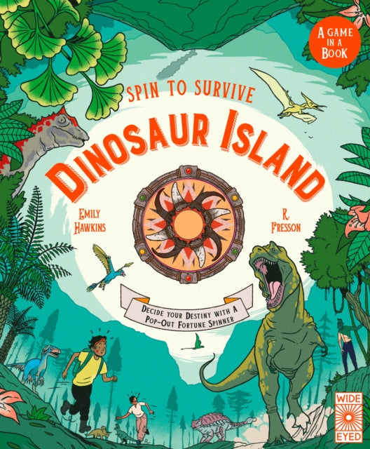 Spin To Survive Dinosaur Island By Hawkins, Emily