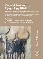 Current Research In Egyptology 2024