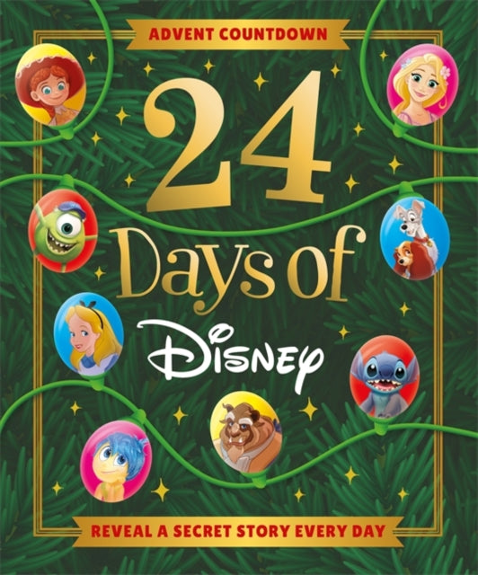 Advent Countdown 24 Days Of Disney By Walt Disney