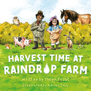 Harvest Time At Raindrop Farm By Frost  Helen