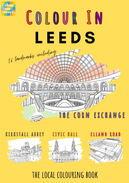 Leeds Colouring Book A4