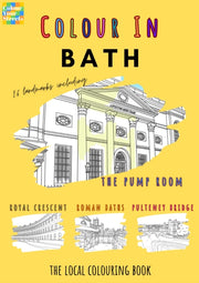 Bath Colouring Book A4