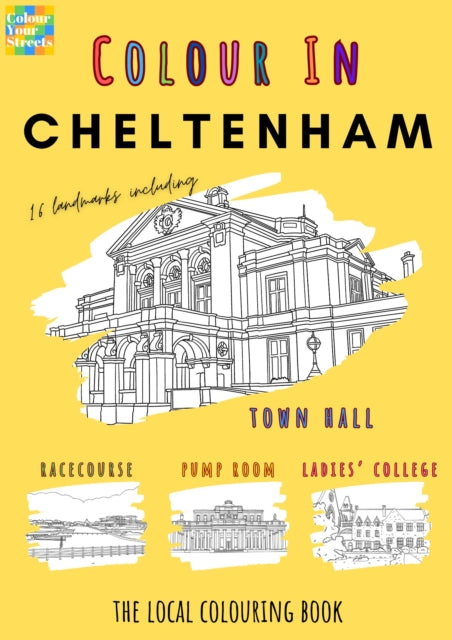 Cheltenham Colouring Book A4