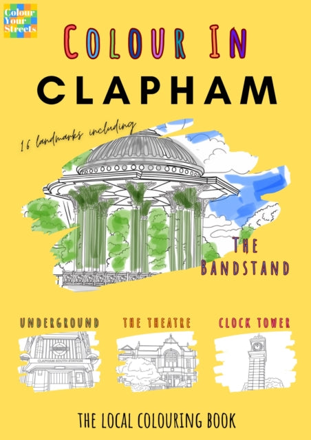 Clapham Colouring Book A4