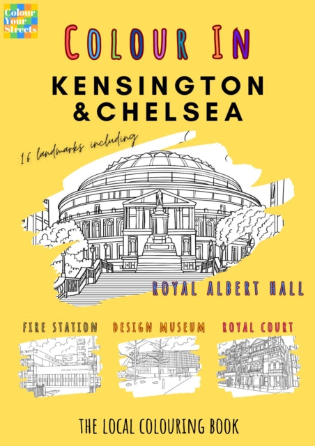Kensington Chelsea Colouring Book A4