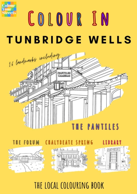 Tunbridge Wells Colouring Book A4