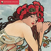 Alphonse Mucha Wall Calendar 2027 Art By Flame Tree Studio