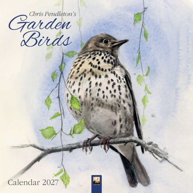 Chris Pendletons Garden Birds Wall Cal By Flame Tree Studio