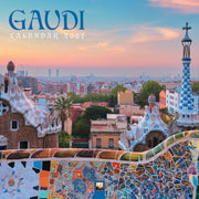 Gaud   Wall Calendar 2027 Art Calendar By Flame Tree Studio