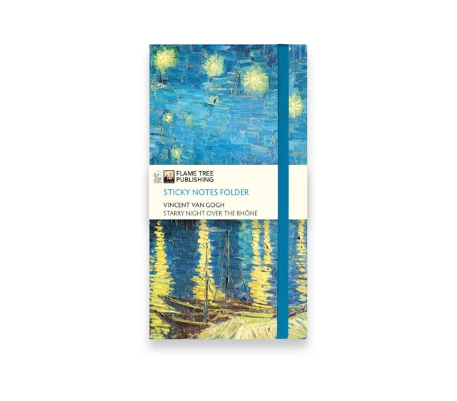 Vincent Van Gogh Starry Night Over The By Flame Tree Studio