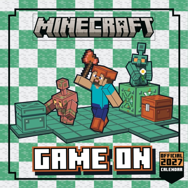 Minecraft 2027 Square Calendar
