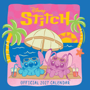 Stitch 2027 Square Calendar Multi Langua
