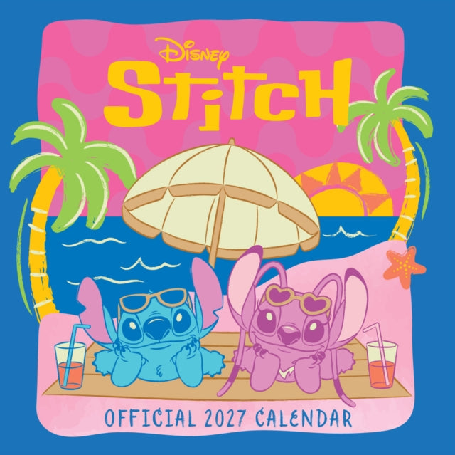 Stitch 2027 Square Calendar Multi Langua