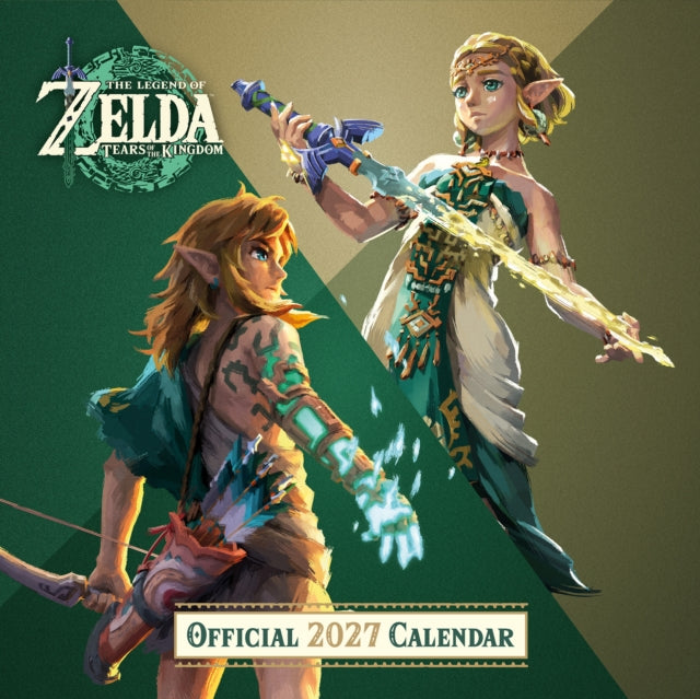 Legend Of Zelda 2027 Square Calendar