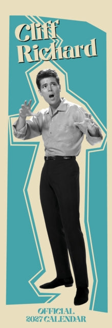 Cliff Richard 2027 Slim Calendar