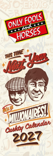 Only Fools & Horses 2027 Slim Calendar