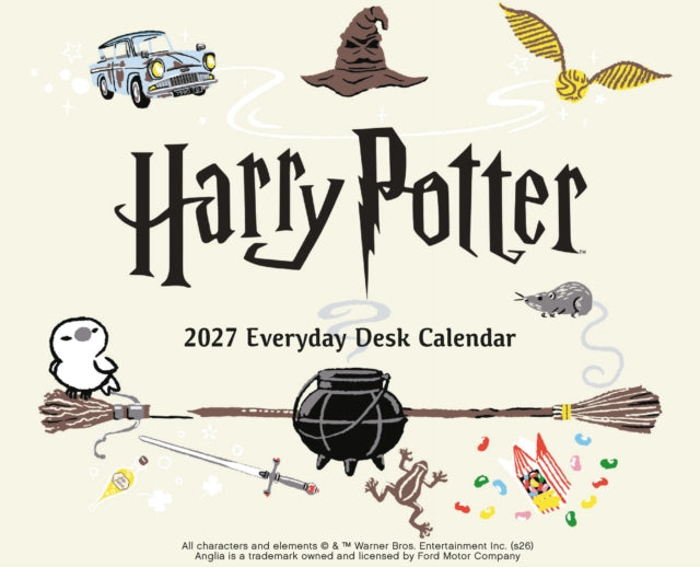 Harry Potter 2027 Desk Block Calendar