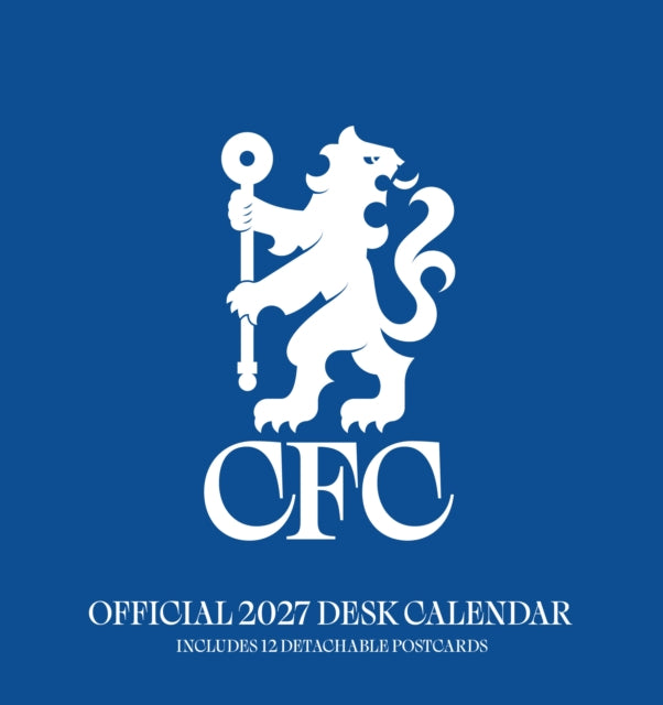 Chelsea Fc 2027 Desk Easel Calendar