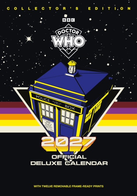 Doctor Who Classic 2027 A3 Deluxe Calend