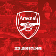Arsenal Fc Legends 2027 Square Calendar