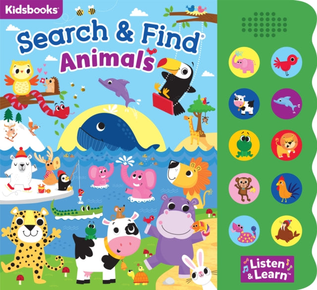 Search & Find Animals By Kidsbooks