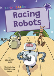 Racing Robots Purple Early Reader
