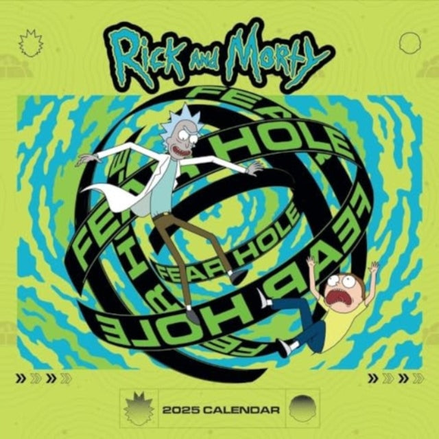 Rick & Morty 2025 Square Calendar