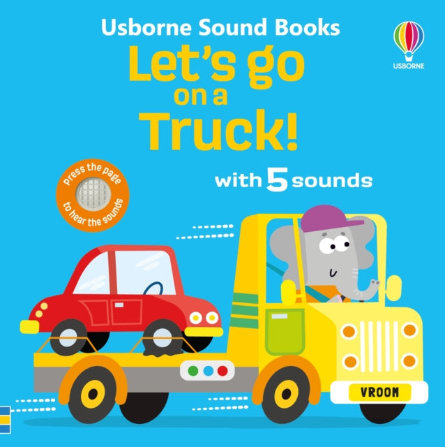 Lets Go On A Truck Sound Book By Tamplin, Sam