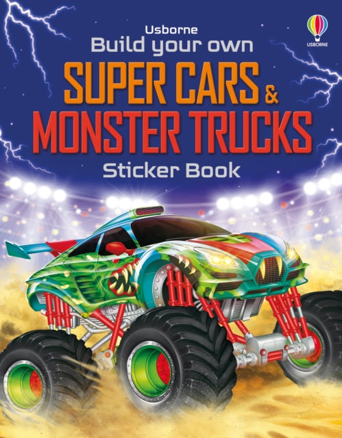 Super Cars & Monster Trucks Sticker Book