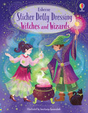 Sticker Dolly Dressing Witches & Wizard By Watt, Fiona