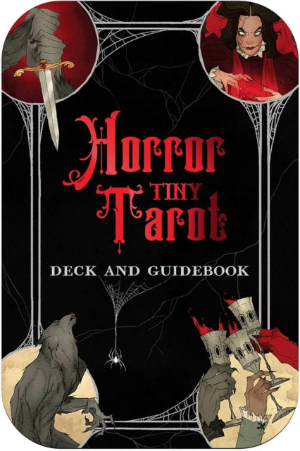 Horror Tiny Tarot Deck And Guideboo