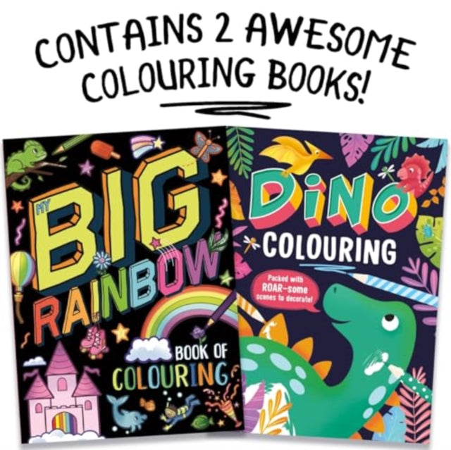 2 Pack Awesome Colouring