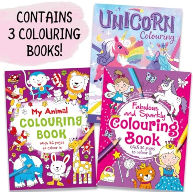 3 Pack Awesome Colouring