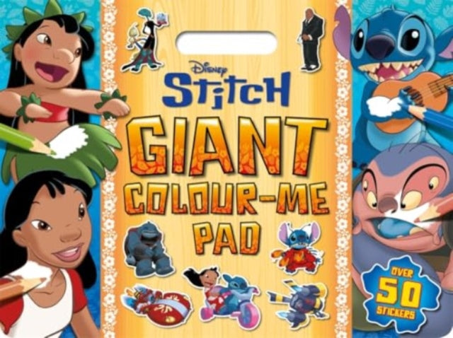 Disney Stitch Giant Colour Me Pad