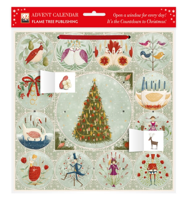 Maja Lindberg/christmas Advent Calendar By Flame Tree Studio