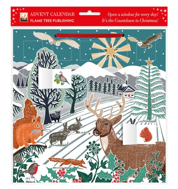 Kate Heiss Winter/advent Calendar By Flame Tree Studio