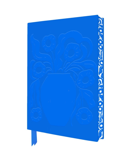 Vicky Yorke Ziva Blue Vase Flower Artisa By Flame Tree Studio