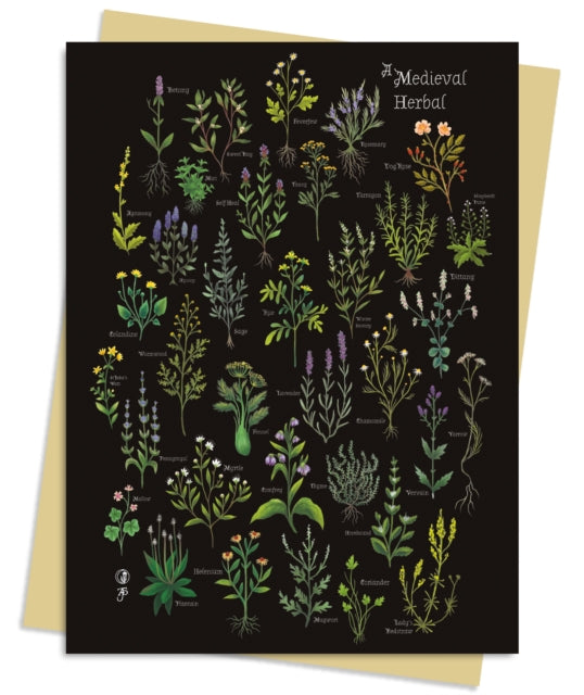 Anna Stead A Medieval Herbal Greeting