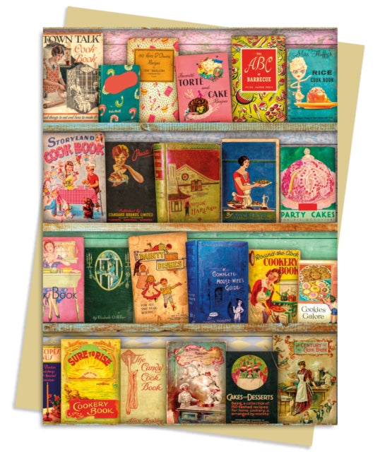 Aimee Stewart Vintage Cook Book Librar By Flame Tree Studio