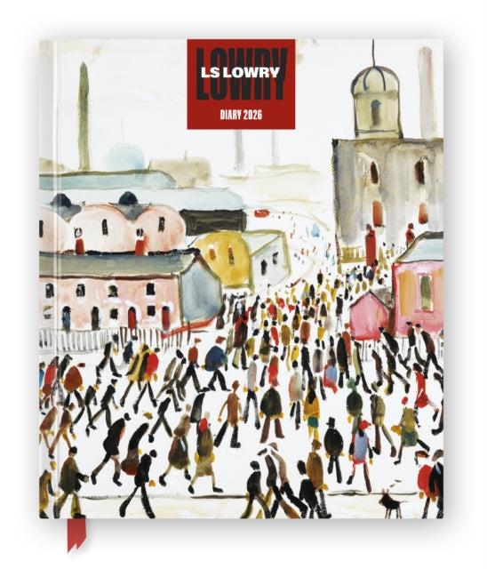 L.s. Lowry 2026 Desk Diary Planner - We