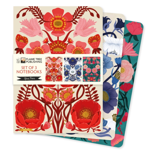 Nina Pace Set Of 3 Standard Notebooks