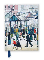 Ls Lowry Market Scene Foiled Journal