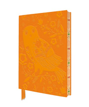 Bee Brown Folk Owl Artisan Art Notebook