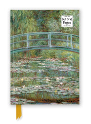 Claude Monet Bridge Over A Pond Journal