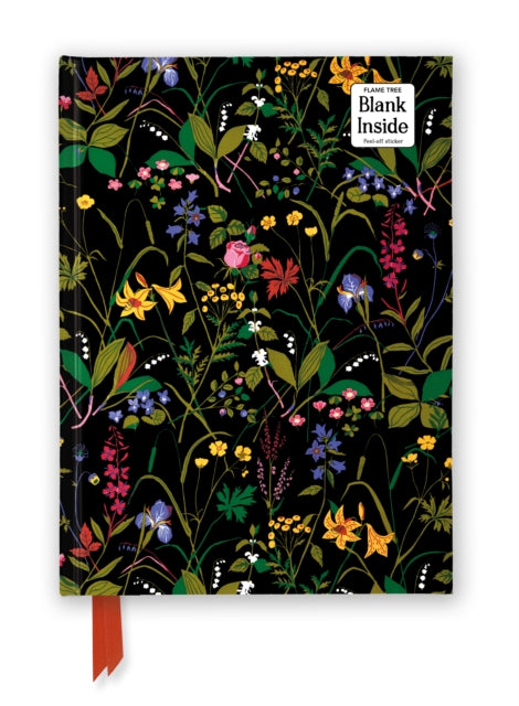 Gocken Jobs Rose Lily Foiled Blank By Flame Tree Studio